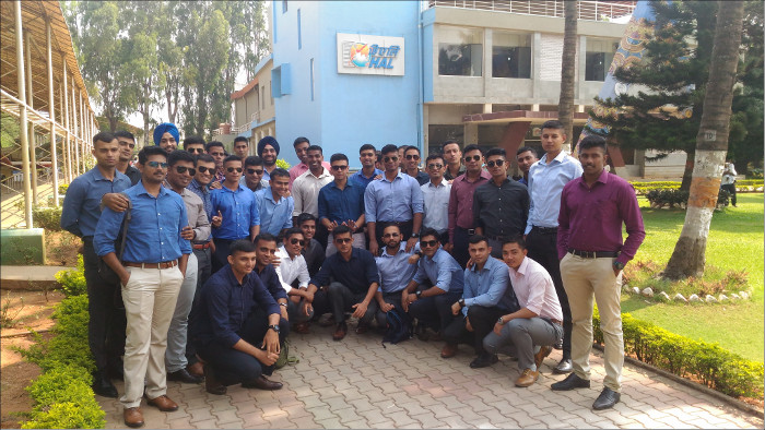 Maiden Industrial Visit for Trainee Officers - INS Shivaji