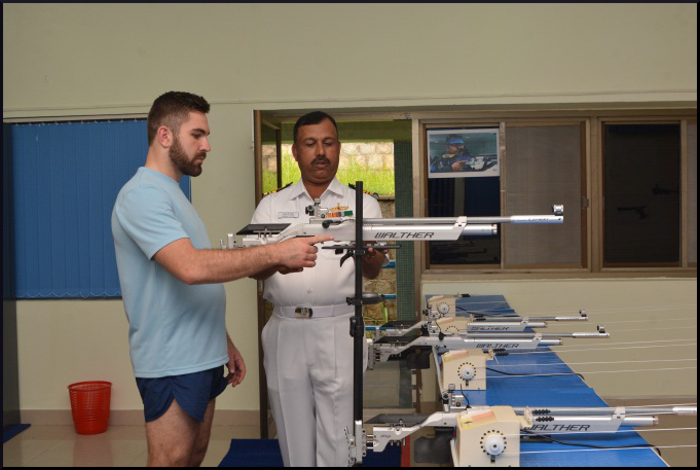 Visit of Royal Australian Navy Delegation to INA, Ezhimala (25 Sep-03 Oct 16)