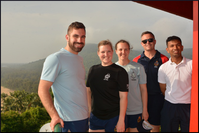 Visit of Royal Australian Navy Delegation to INA, Ezhimala (25 Sep-03 Oct 16)