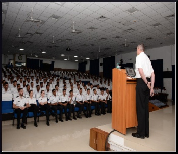 Visit of Royal Australian Navy Delegation to INA, Ezhimala (25 Sep-03 Oct 16)