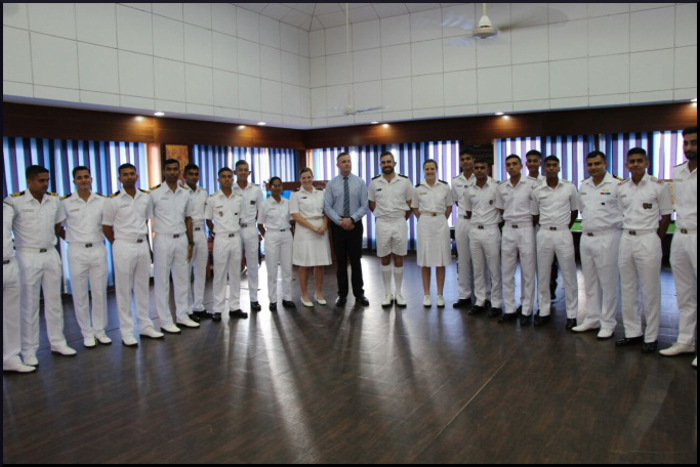 Visit of Royal Australian Navy Delegation to INA, Ezhimala (25 Sep-03 Oct 16)
