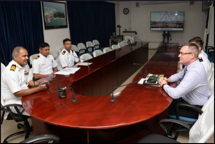 Visit of Royal Australian Navy Delegation to INA, Ezhimala (25 Sep-03 Oct 16)
