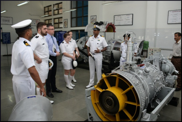 Visit of Royal Australian Navy Delegation to INA, Ezhimala (25 Sep-03 Oct 16)