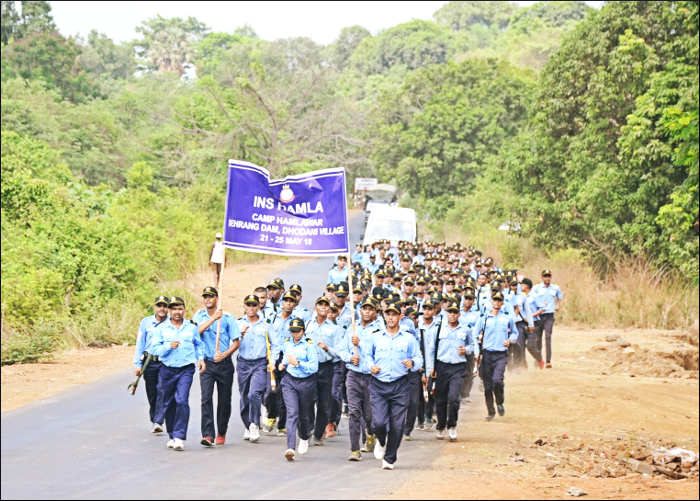 Camp Hamlawar Conducted by INS Hamla, Mumbai