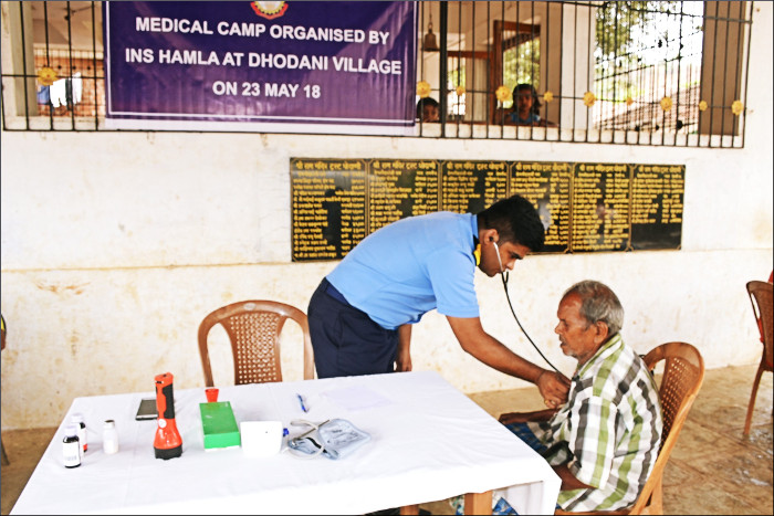 Camp Hamlawar Conducted by INS Hamla, Mumbai