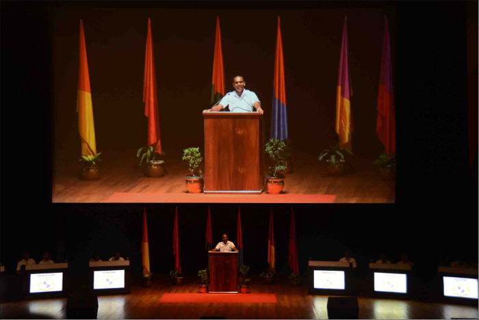 Cheetah Squadron Emerges Victorious in the Inter Squadron Declamation Championship