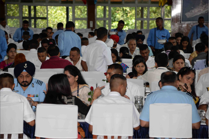 Valedictory Lunch Held at Indian Naval Academy