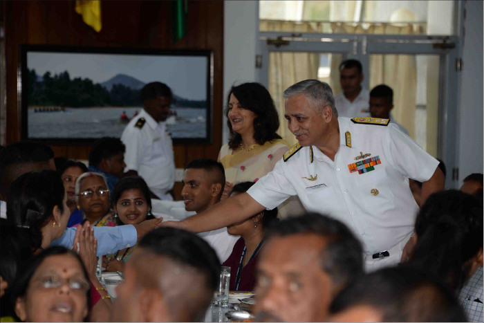 Valedictory Lunch Held at Indian Naval Academy