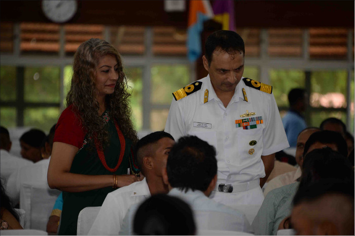 Valedictory Lunch Held at Indian Naval Academy
