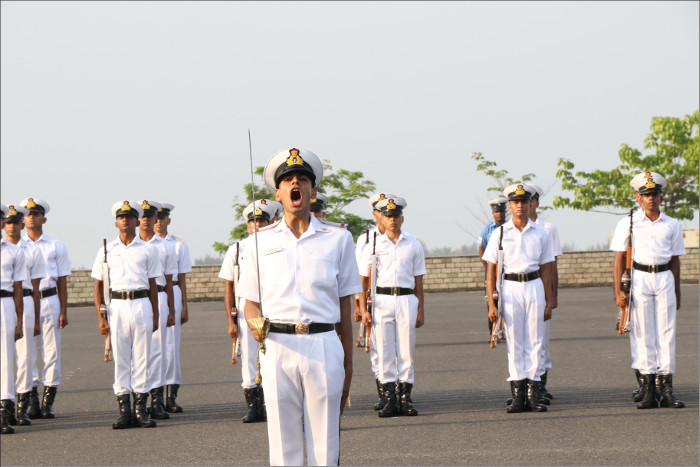 Inter Squadron Drill Competition for Spring Term 2018 at INA