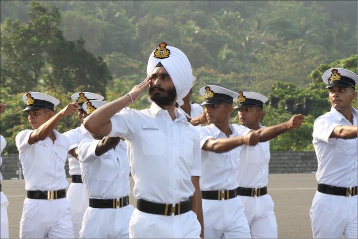 Inter Squadron Drill Competition for Spring Term 2018 at INA