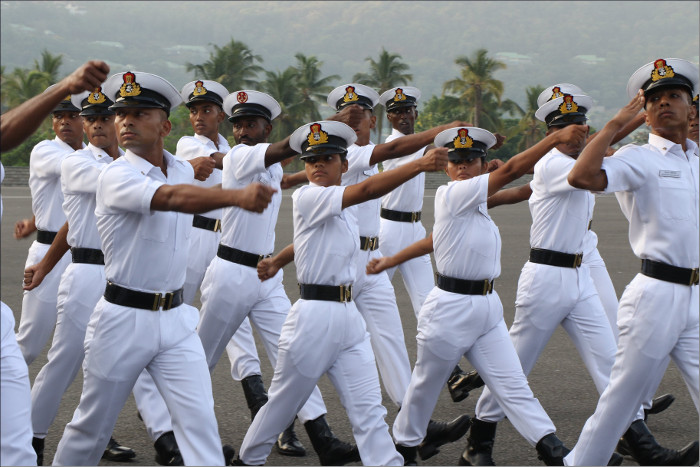 Inter Squadron Drill Competition for Spring Term 2018 at INA