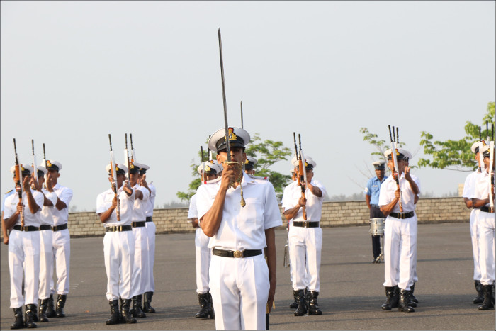 Inter Squadron Drill Competition for Spring Term 2018 at INA