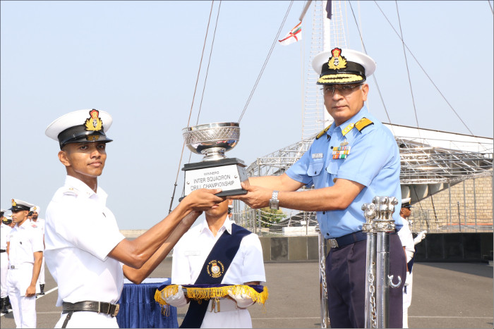 Inter Squadron Drill Competition for Spring Term 2018 at INA