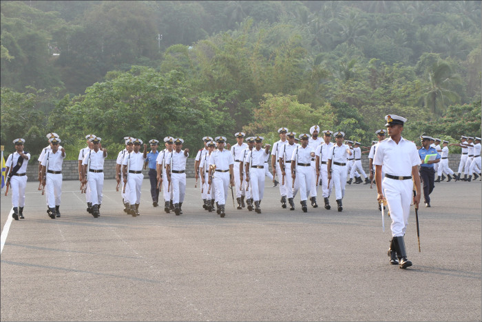 Inter Squadron Drill Competition for Spring Term 2018 at INA