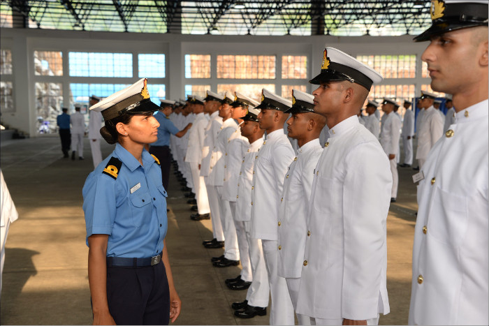 Inter Squadron Drill Competition for Spring Term 2018 at INA