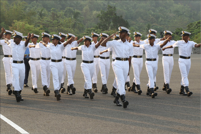 Inter Squadron Drill Competition for Spring Term 2018 at INA