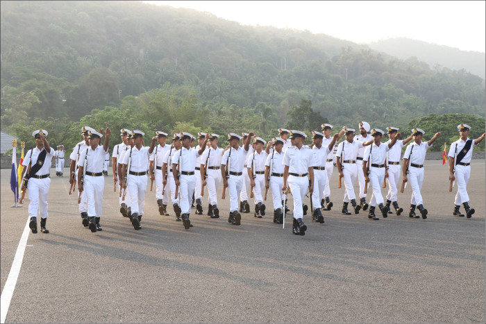 Inter Squadron Drill Competition for Spring Term 2018 at INA