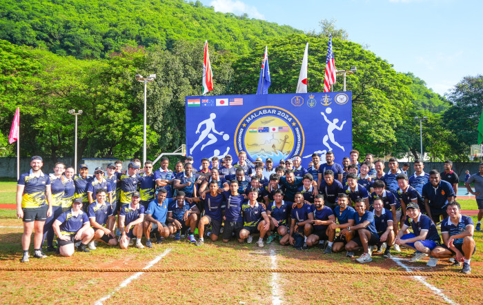 मालाबार-2024 की बंदरगाह गतिविधियाँ