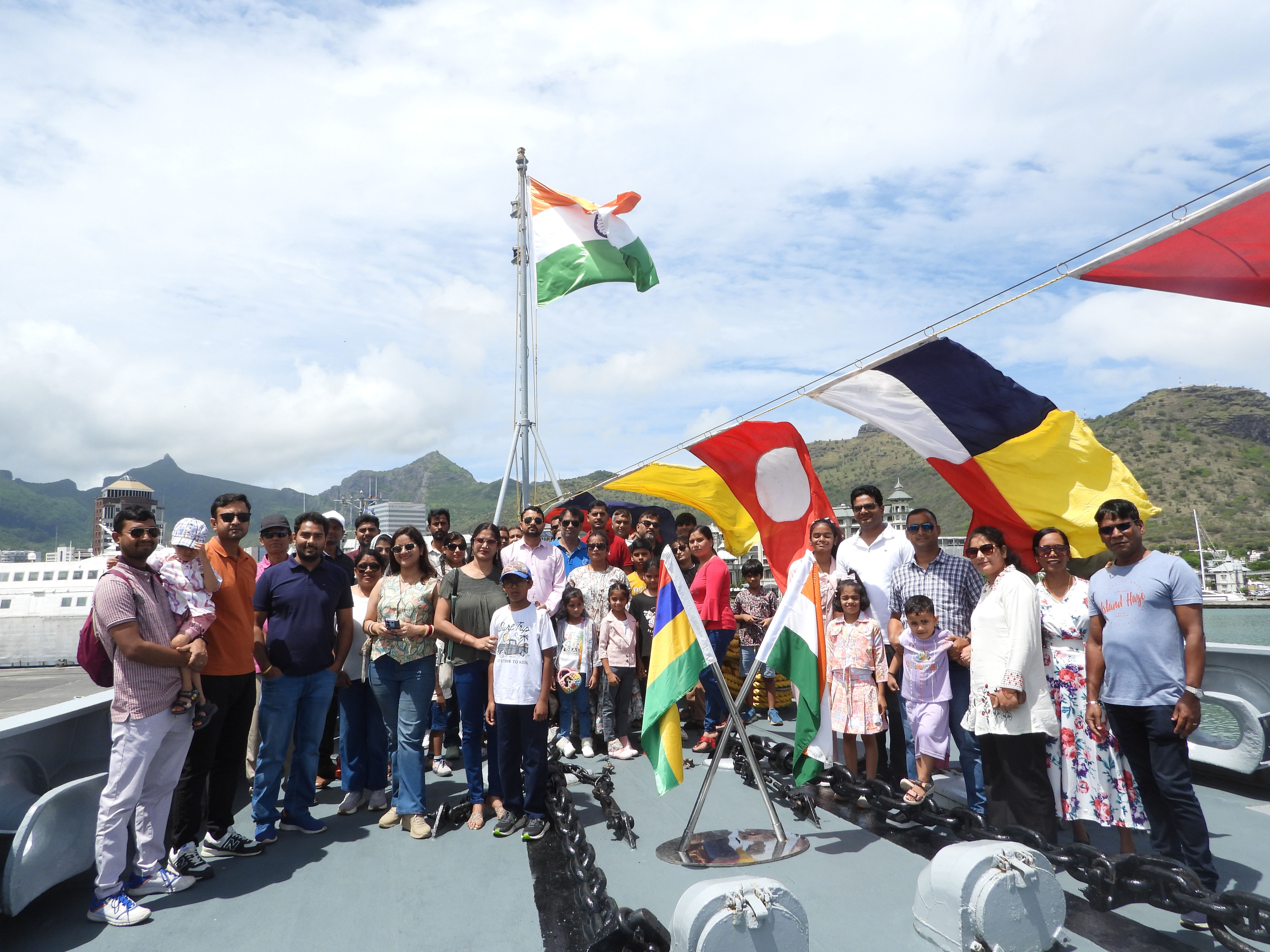 INDIAN NAVAL SHIP TRIKAND CONCLUDES PORT CALL AT PORT LOUIS, MAURITIUS