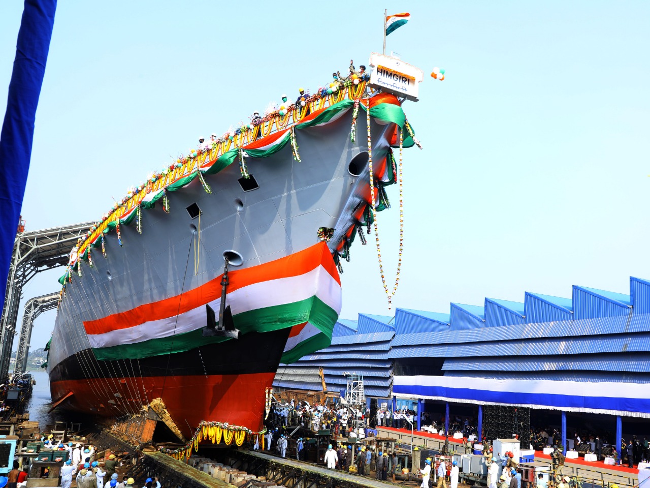 Indian Navy is preparing for the simultaneous commissioning of two advanced frontline frigates - Udaygiri (F35) and Himgiri (F34) on 26 Aug 25.   This will be the first time that two major surface combatants from two prestigious Indian Shipyards are being commissioned at the same time at Visakhapatnam.  This event underscores India's accelerating naval modernisation and its ability to deliver sophisticated warships from multiple shipyards.  This milestone showcases the success of the Make in India and Aatma