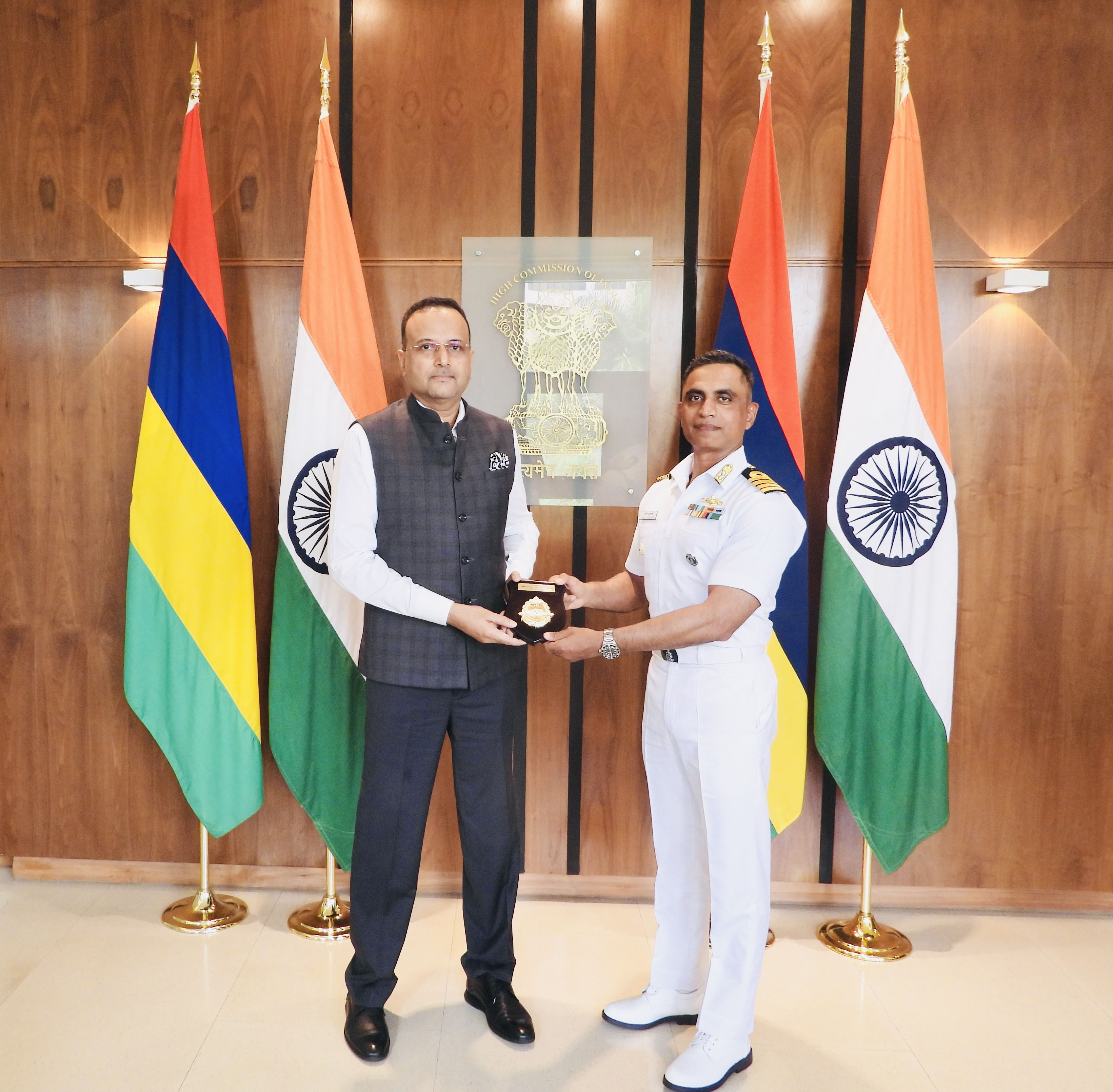 INDIAN NAVAL SHIP TRIKAND CONCLUDES PORT CALL AT PORT LOUIS, MAURITIUS