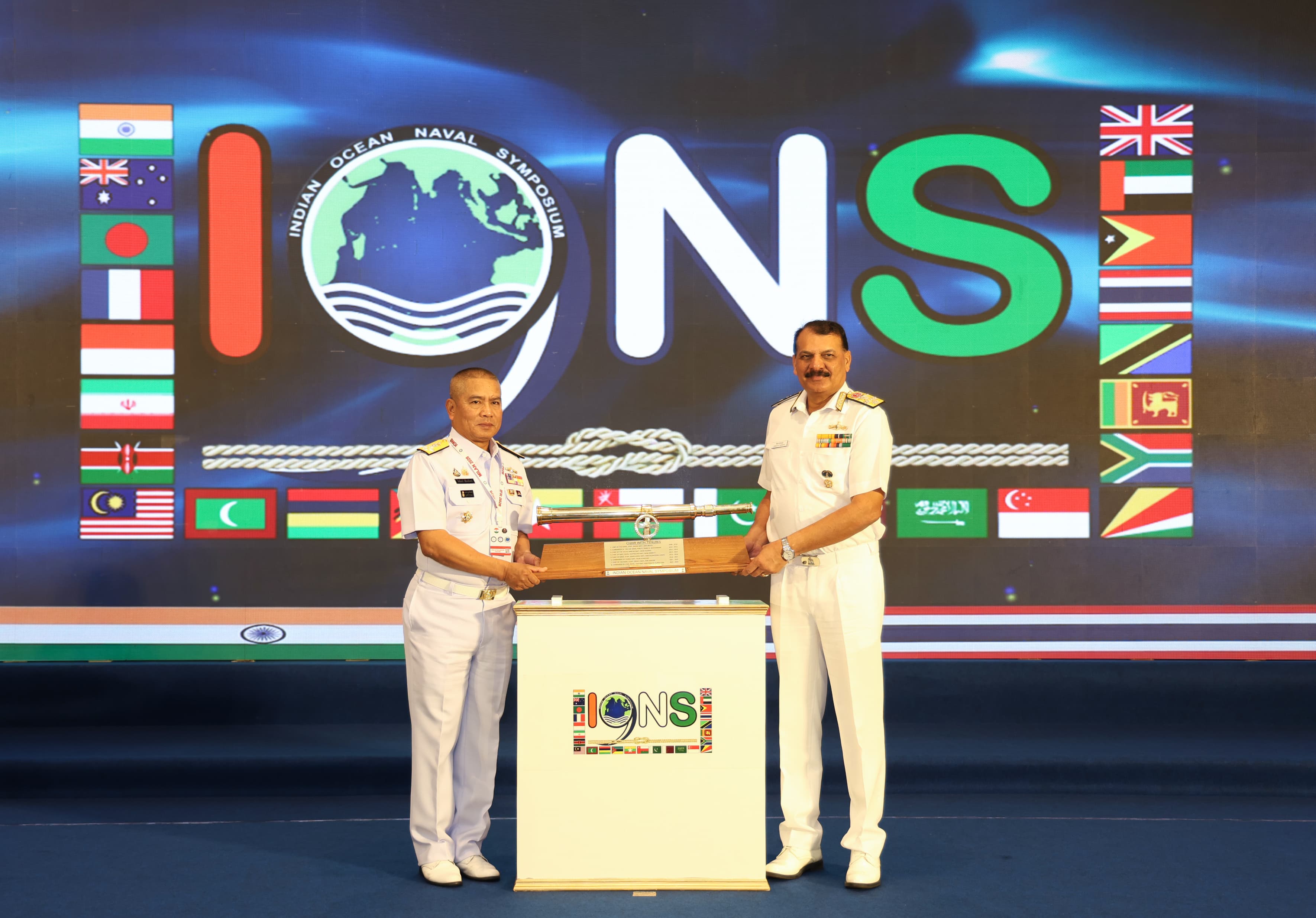 INDIA ASSUMES CHAIRMANSHIP OF THE INDIAN OCEAN NAVAL SYMPOSIUM