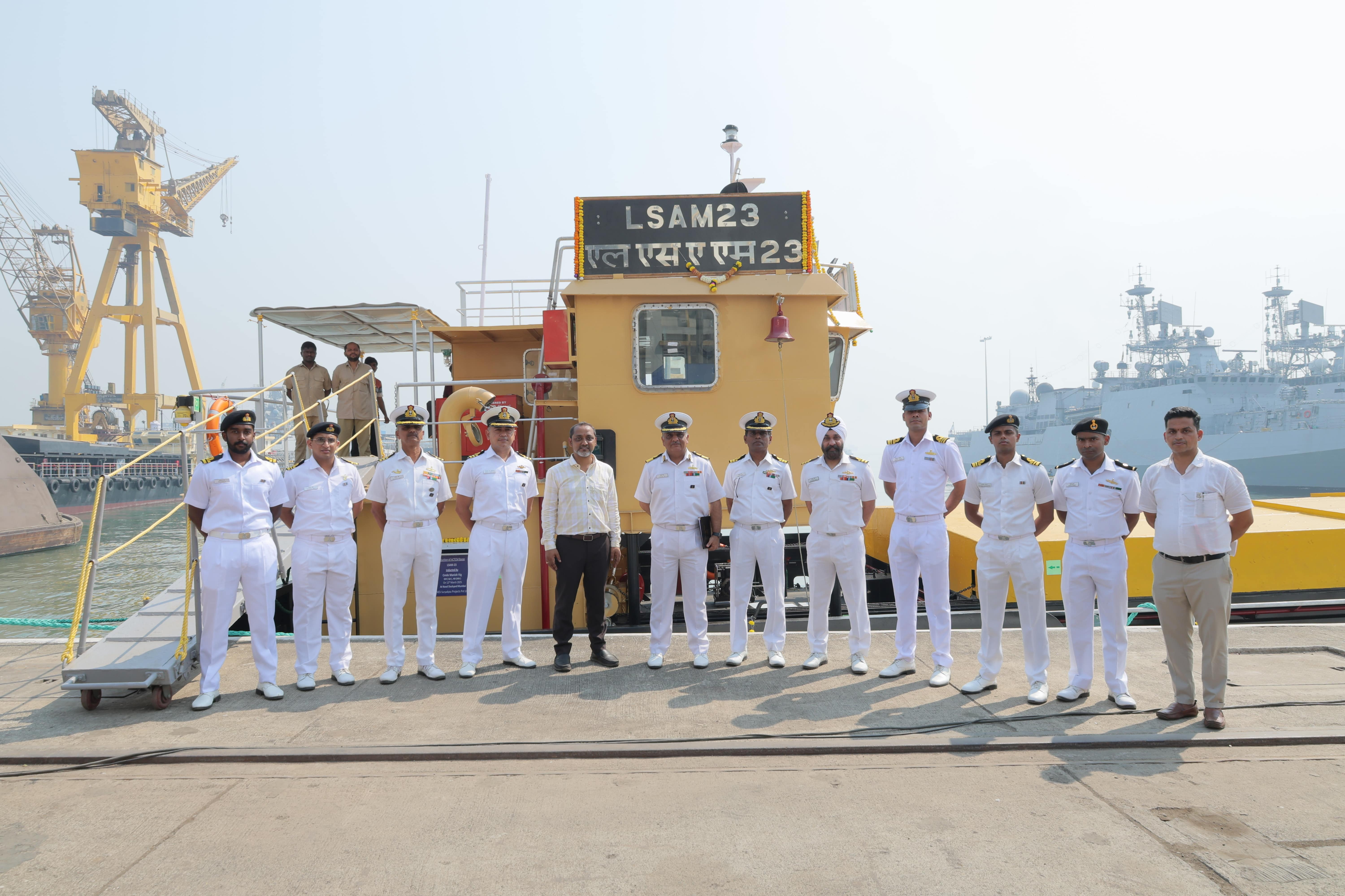 DELIVERY OF YARD 133 (LSAM 23)