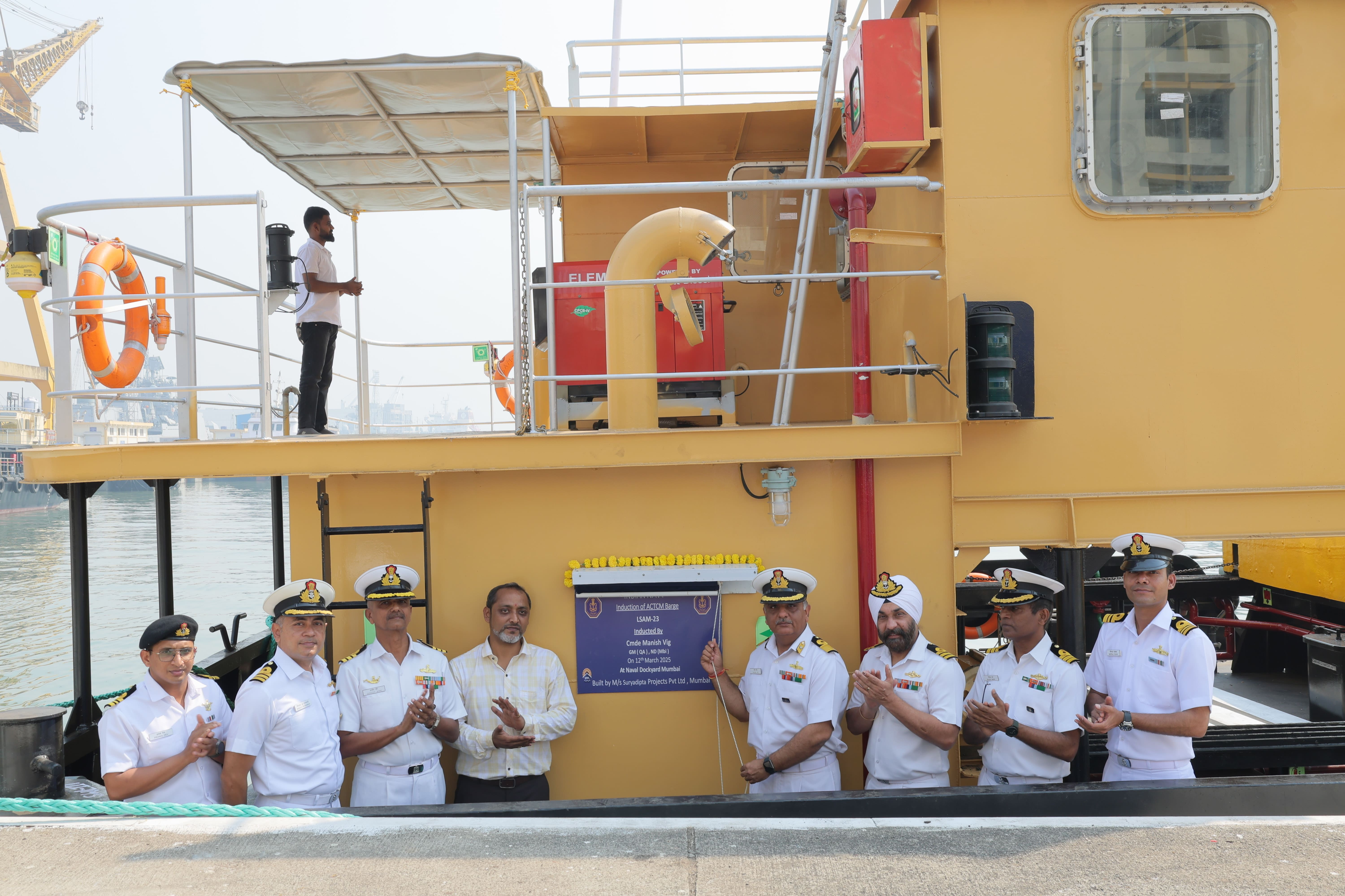 DELIVERY OF YARD 133 (LSAM 23)