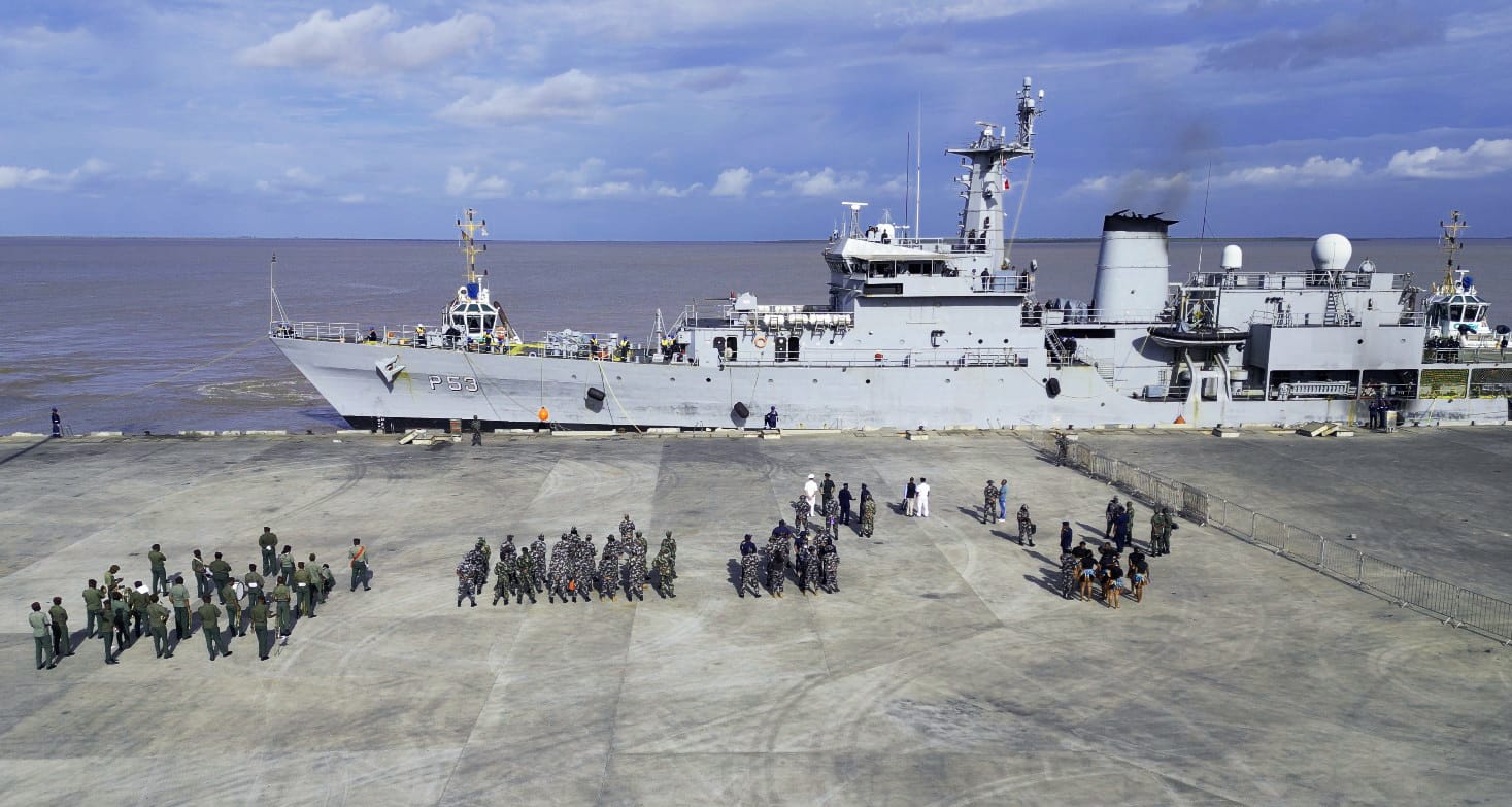 INS SAVITRI ARRIVES IN MOZAMBIQUE, FOSTERING STRONGER BILATERAL MARITIME TIES