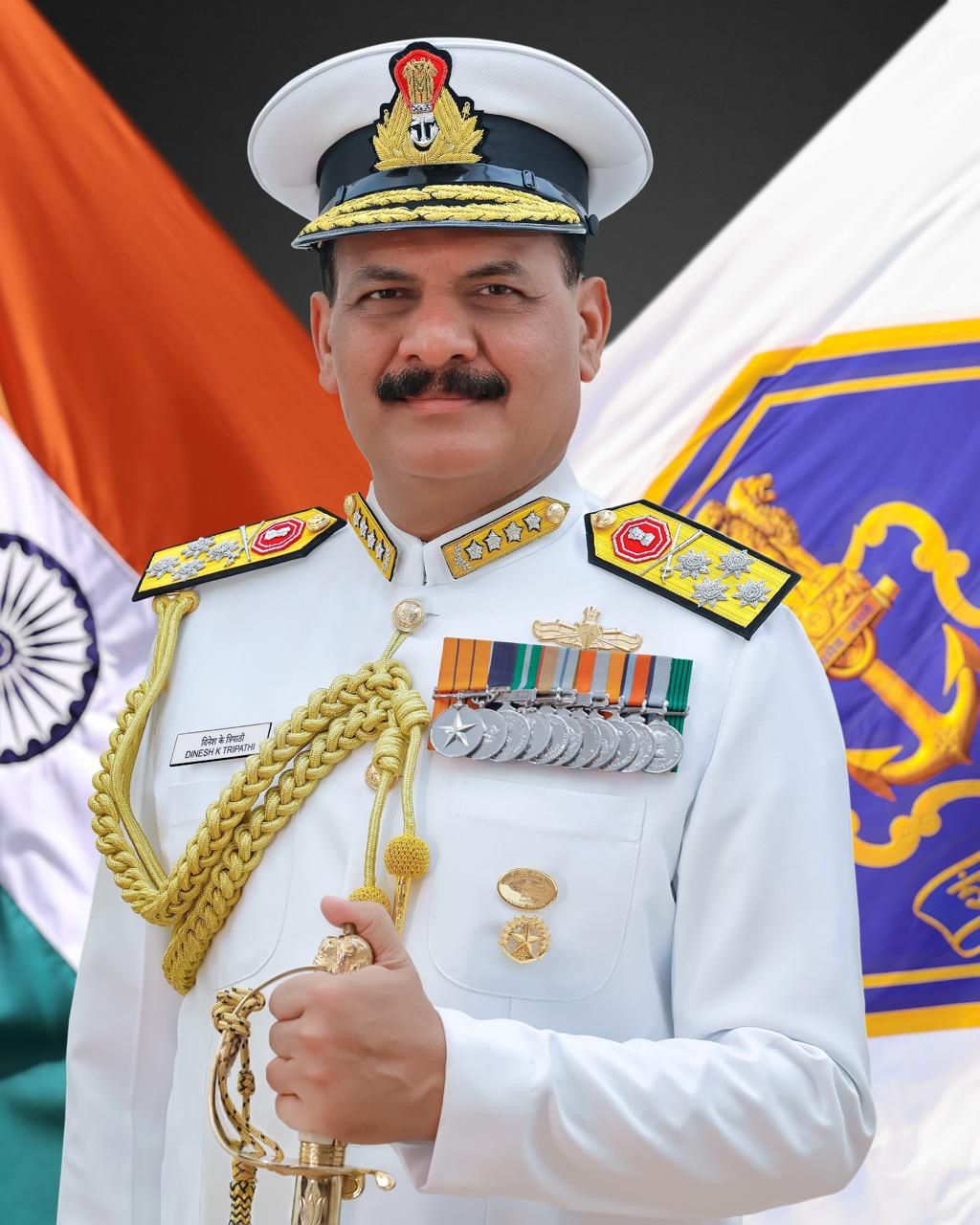ADM DINESH K TRIPATHI, CHIEF OF THE NAVAL STAFF ON AN OFFICIAL VISIT TO GREECE