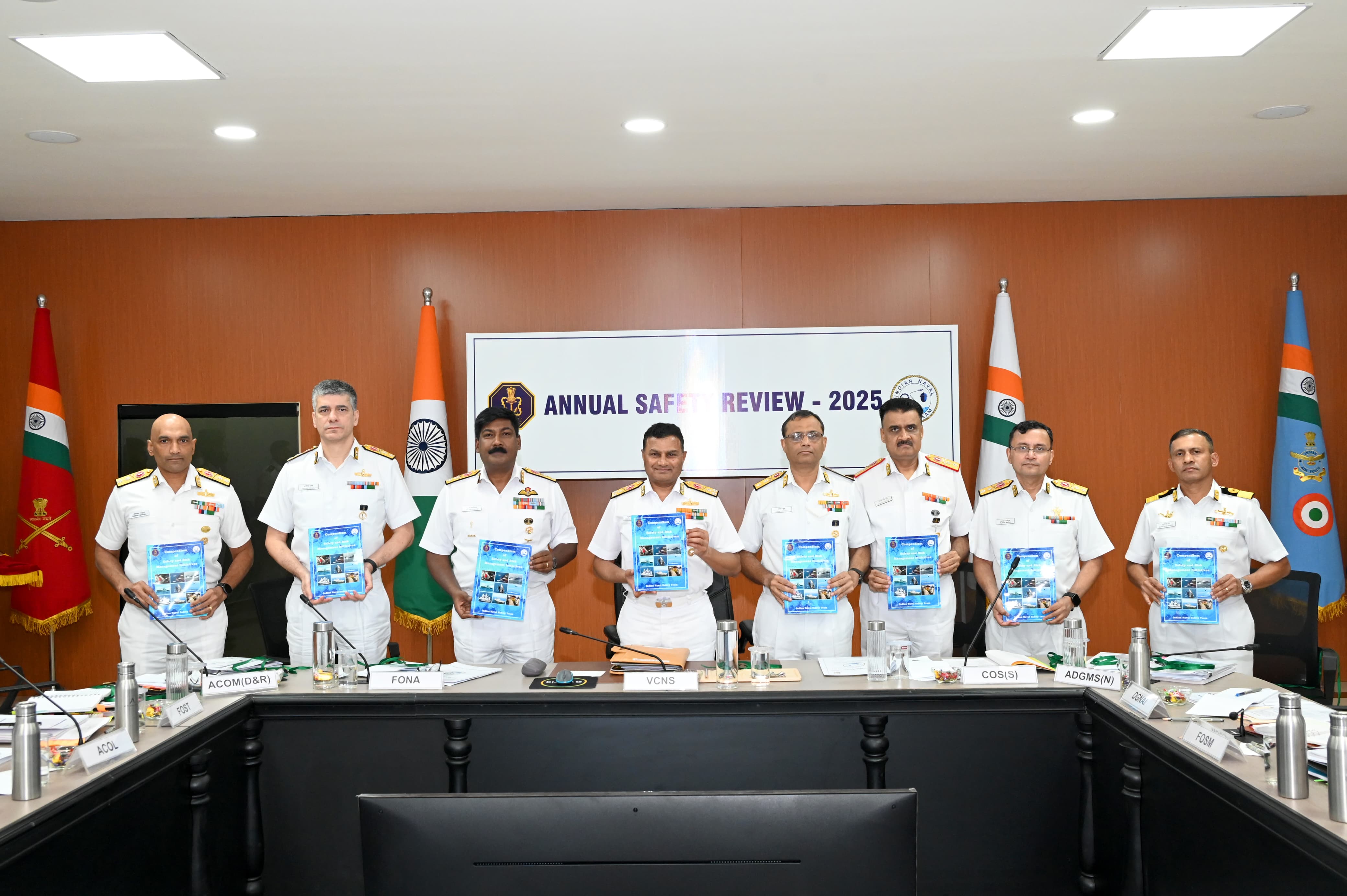 INDIAN NAVY CONDUCTS ANNUAL SAFETY REVIEW 2025
