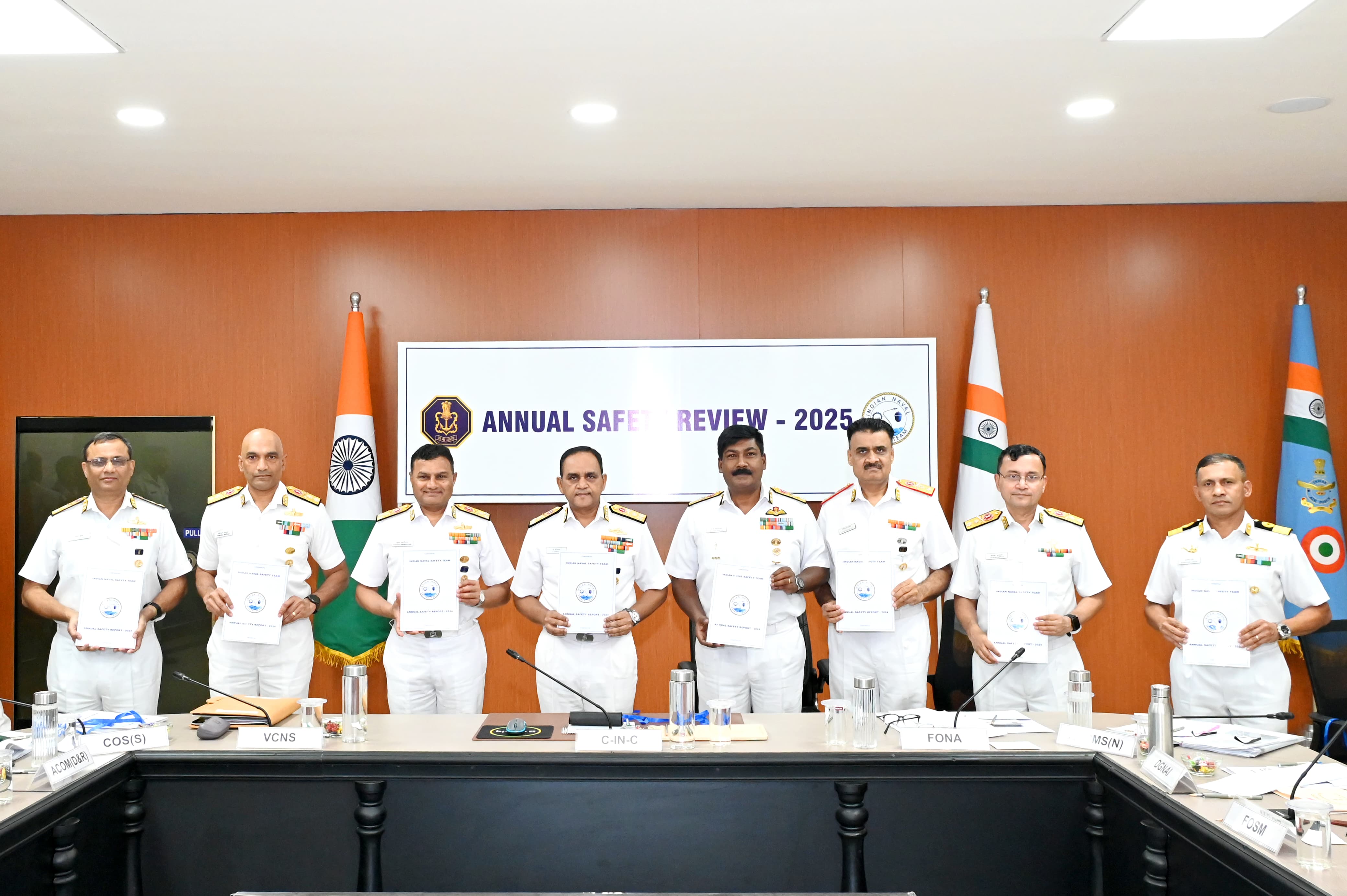 INDIAN NAVY CONDUCTS ANNUAL SAFETY REVIEW 2025