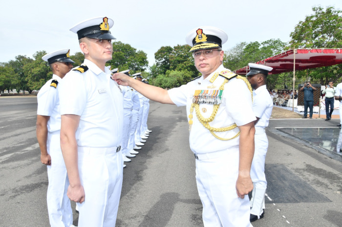 Naval Pilots Passing Out Parade at INS Rajali