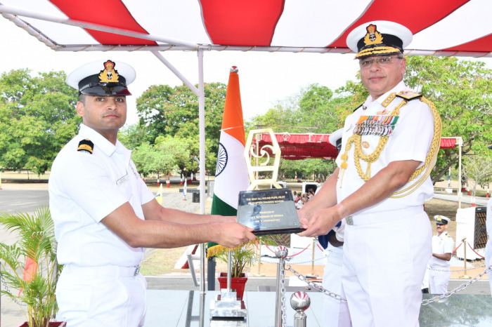 Naval Pilots Passing Out Parade at INS Rajali