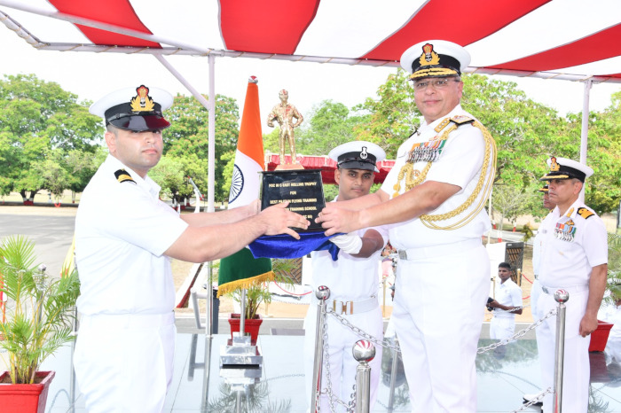 Naval Pilots Passing Out Parade at INS Rajali