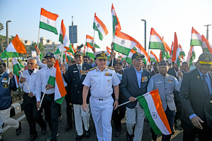 Eastern Naval Command Organized Armed Forces Veterans Day Parade