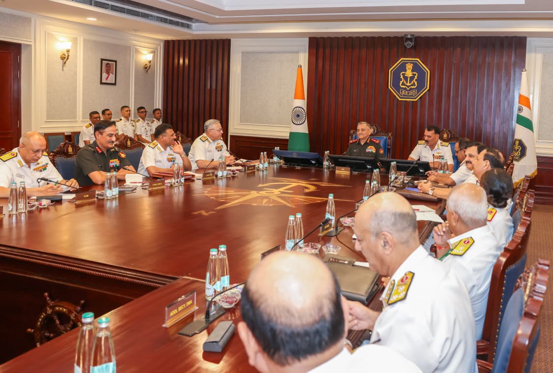 नौसेना कमांडरों के सम्मेलन 2025 के दूसरे संस्करण (सी.सी. 2025/2) का समापन