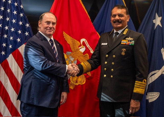 CHIEF OF THE NAVAL STAFF CONCLUDES OFFICIAL VISIT TO THE UNITED STATES