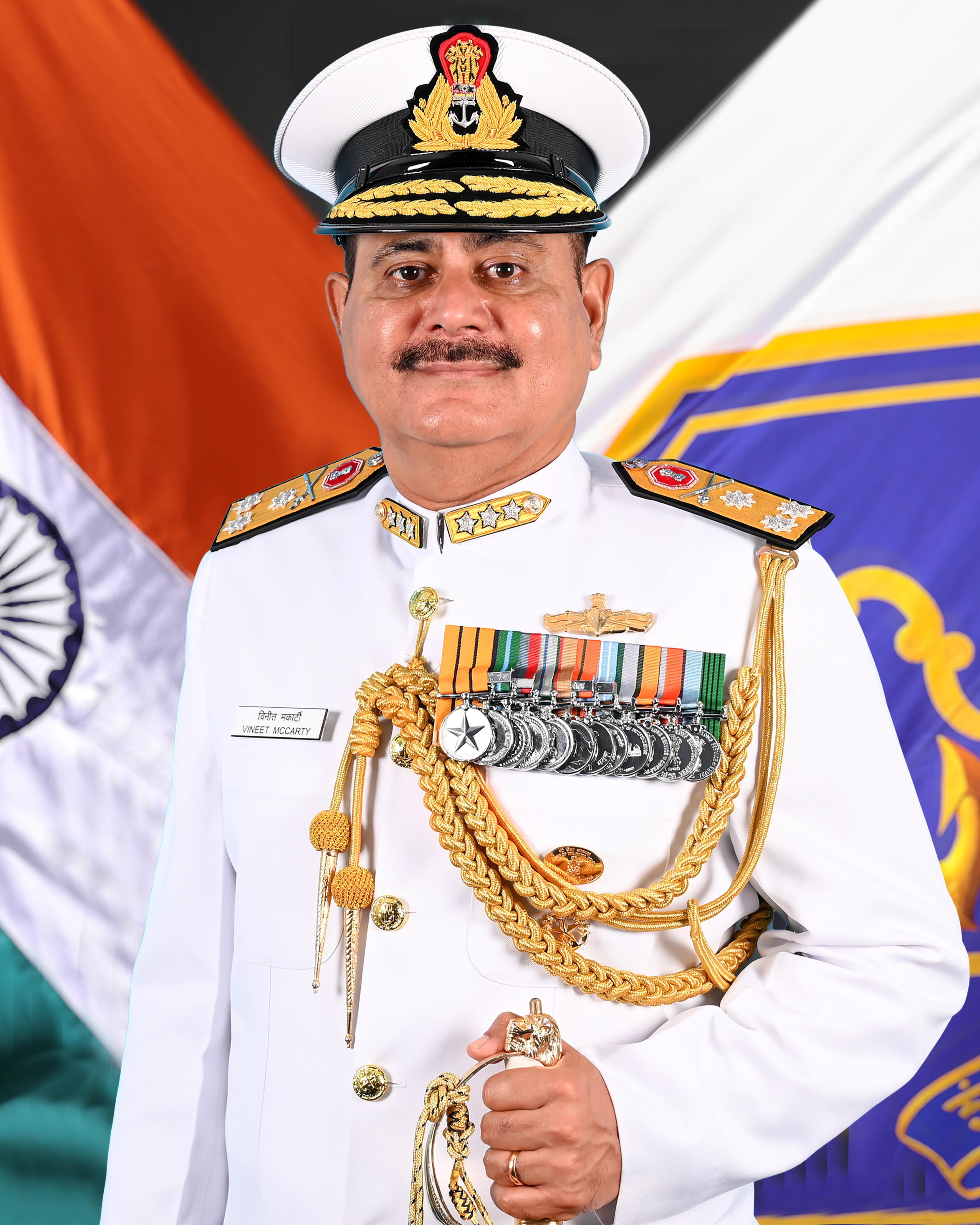 Vice Admiral Vineet McCarty, AVSM Assumes Charge as Controller Personnel Services