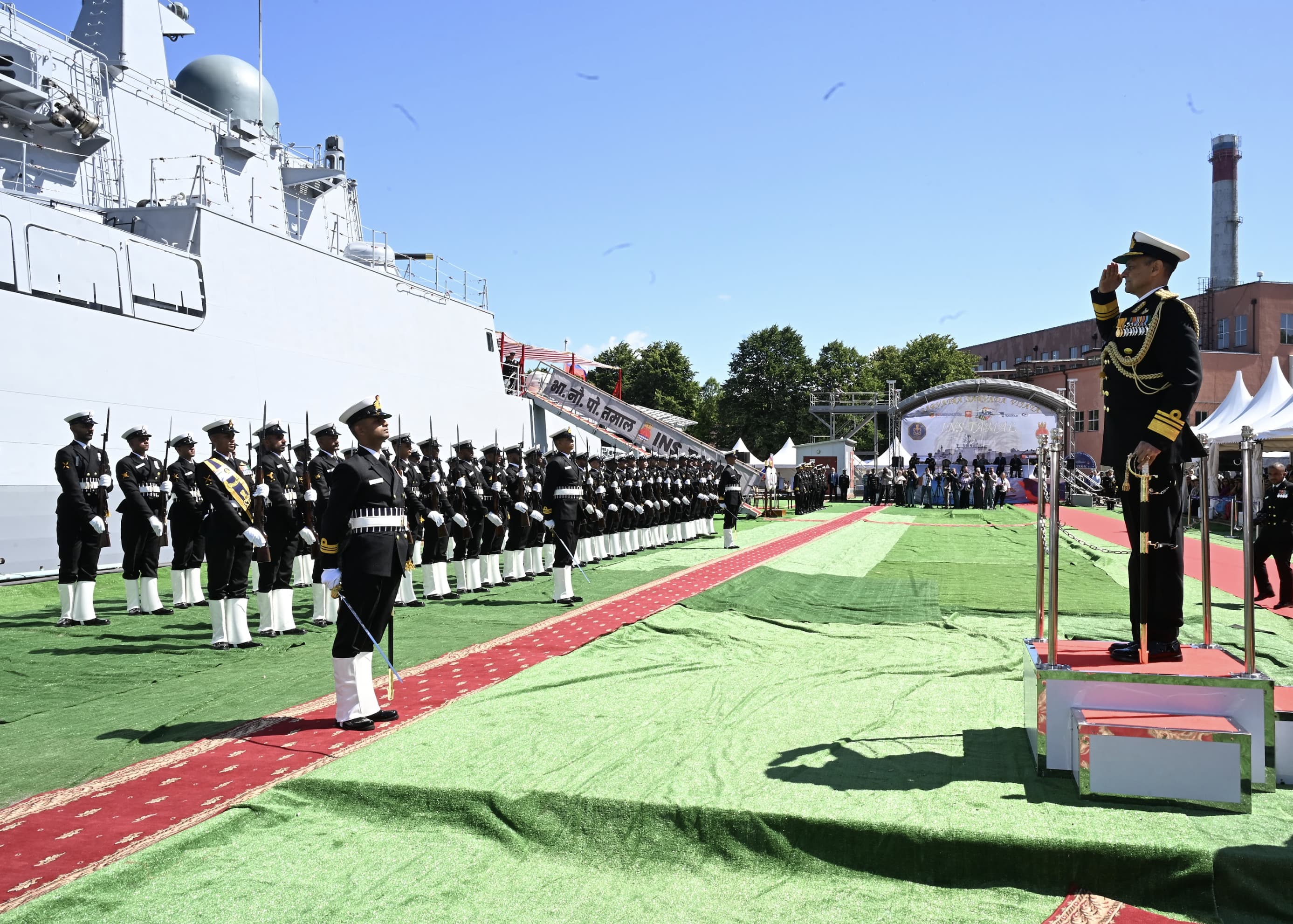 INS TAMAL, LATEST STEALTH FRIGATE COMMISSIONED INTO INDIAN NAVY