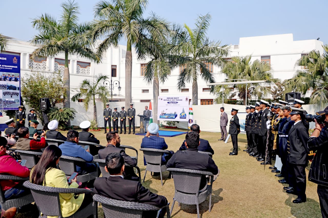 INDIAN NAVY PRESS PREVIEW FOR REPUBLIC DAY PARADE 2026
