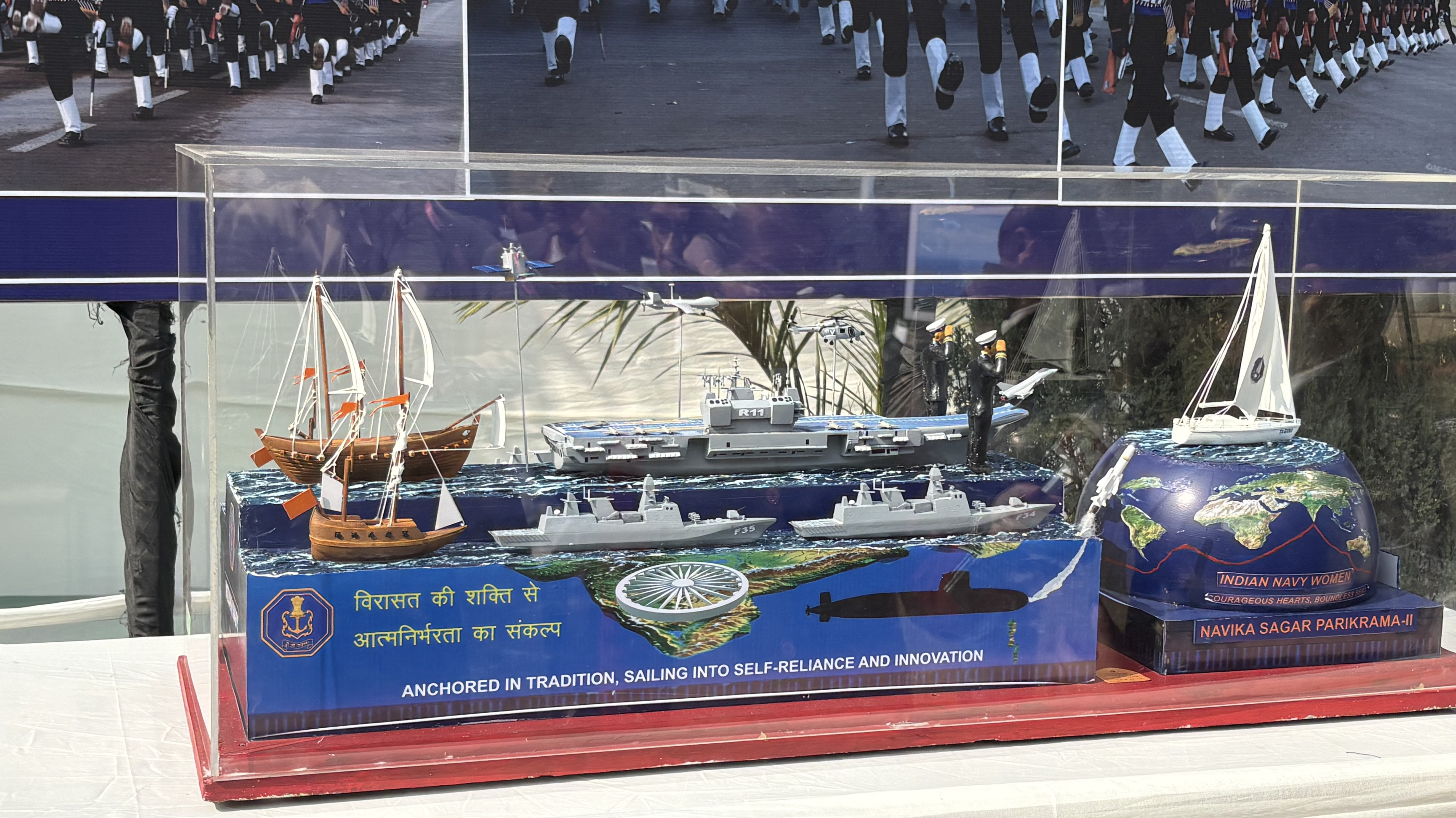 INDIAN NAVY PRESS PREVIEW FOR REPUBLIC DAY PARADE 2026