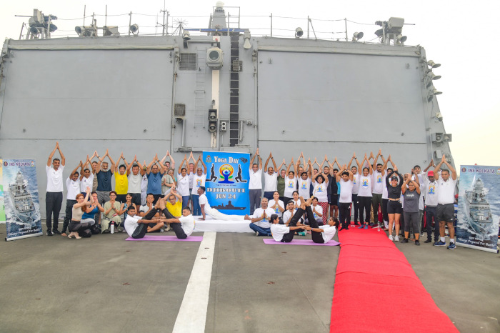 Indian Navy Celebrates International Day of Yoga (IDY) – 24