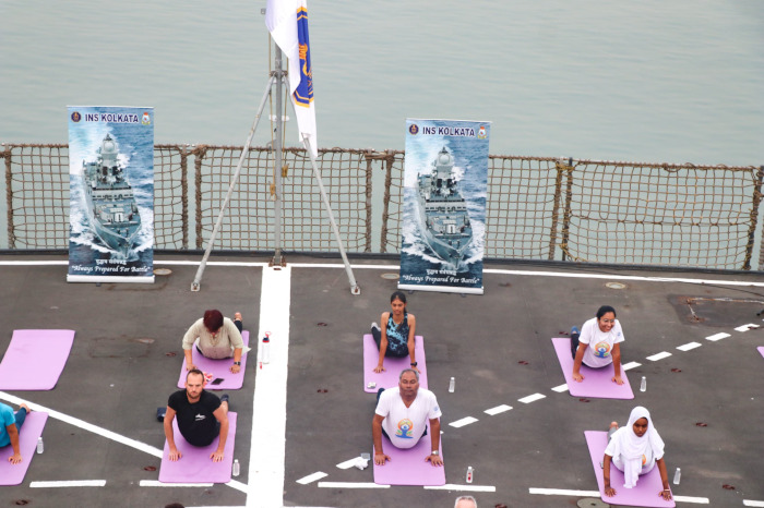 Indian Navy Celebrates International Day of Yoga (IDY) – 24
