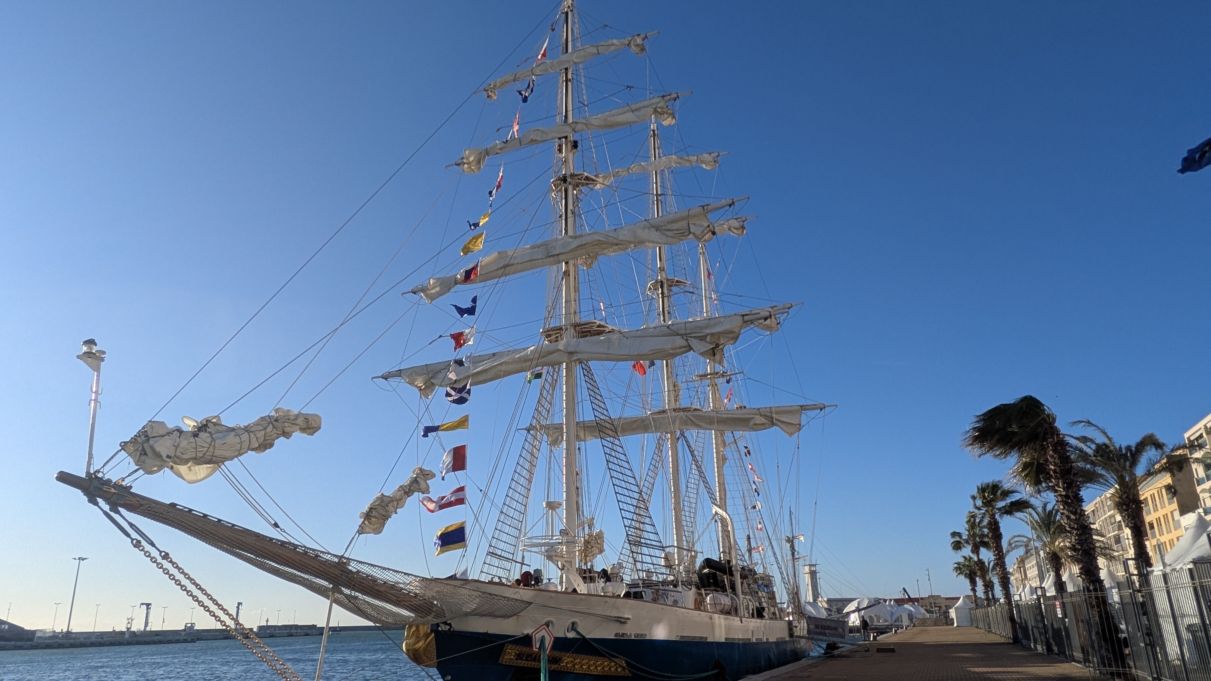 INS SUDARSHINI ARRIVES AT SÈTE, FRANCE