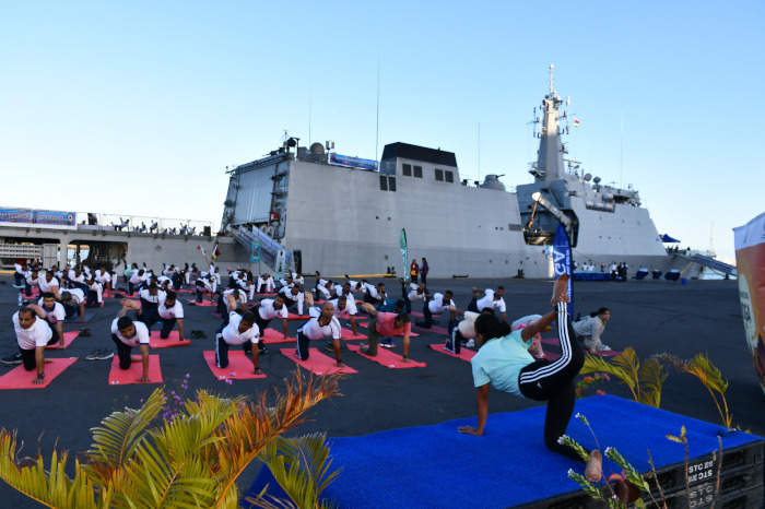 Indian Navy Celebrates International Day of Yoga (IDY) – 24