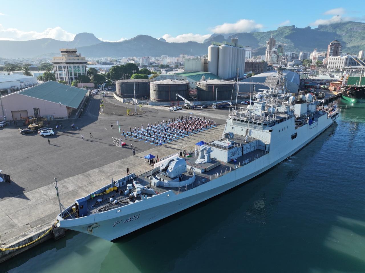 INS TEG ON OPERATIONAL DEPLOYMENT TO THE SOUTH WEST IOR CONCLUDES VISIT TO PORT LOUIS, MAURITIUS