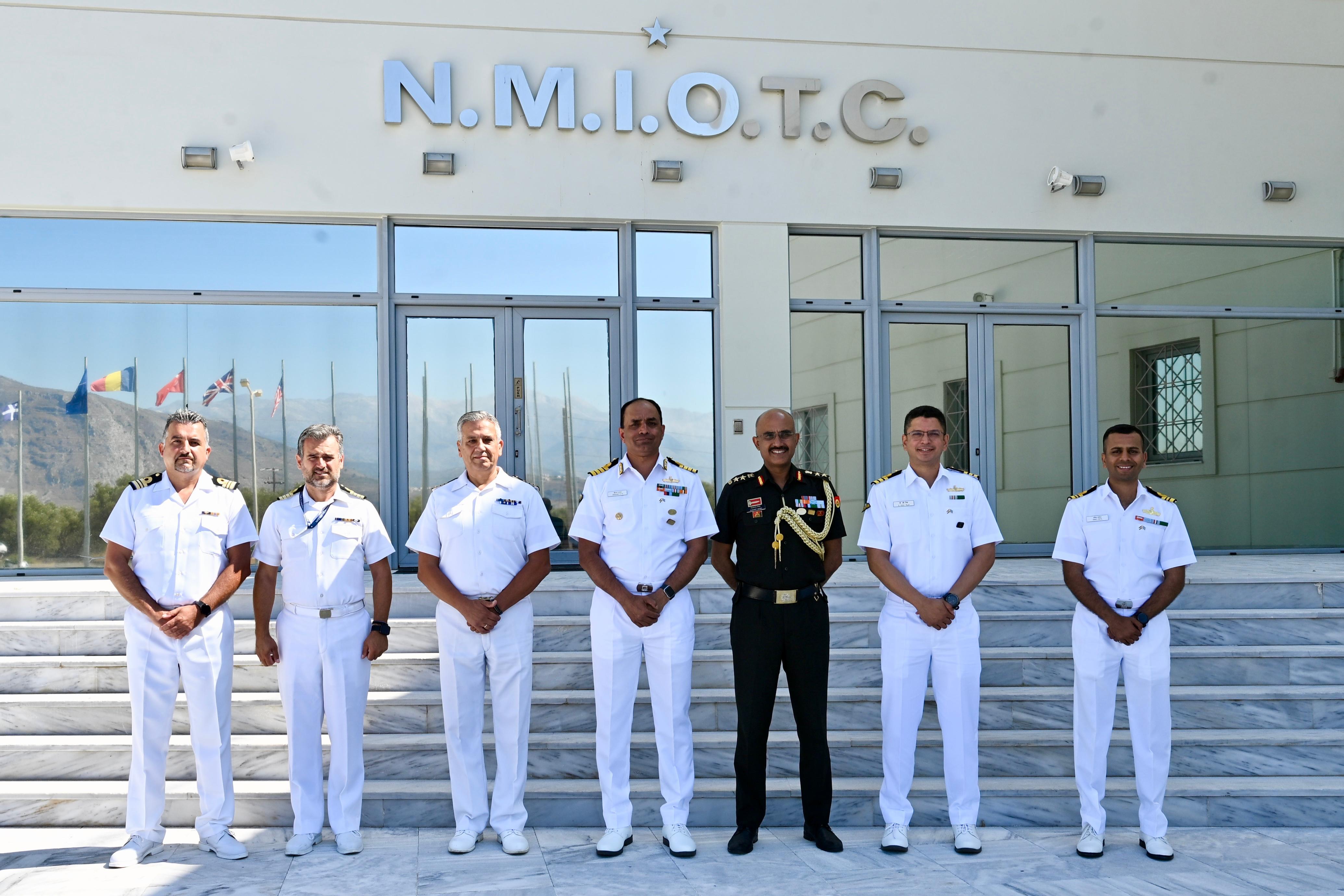 INDIAN NAVAL SHIP TAMAL ARRIVED AT SOUDA BAY, GREECE