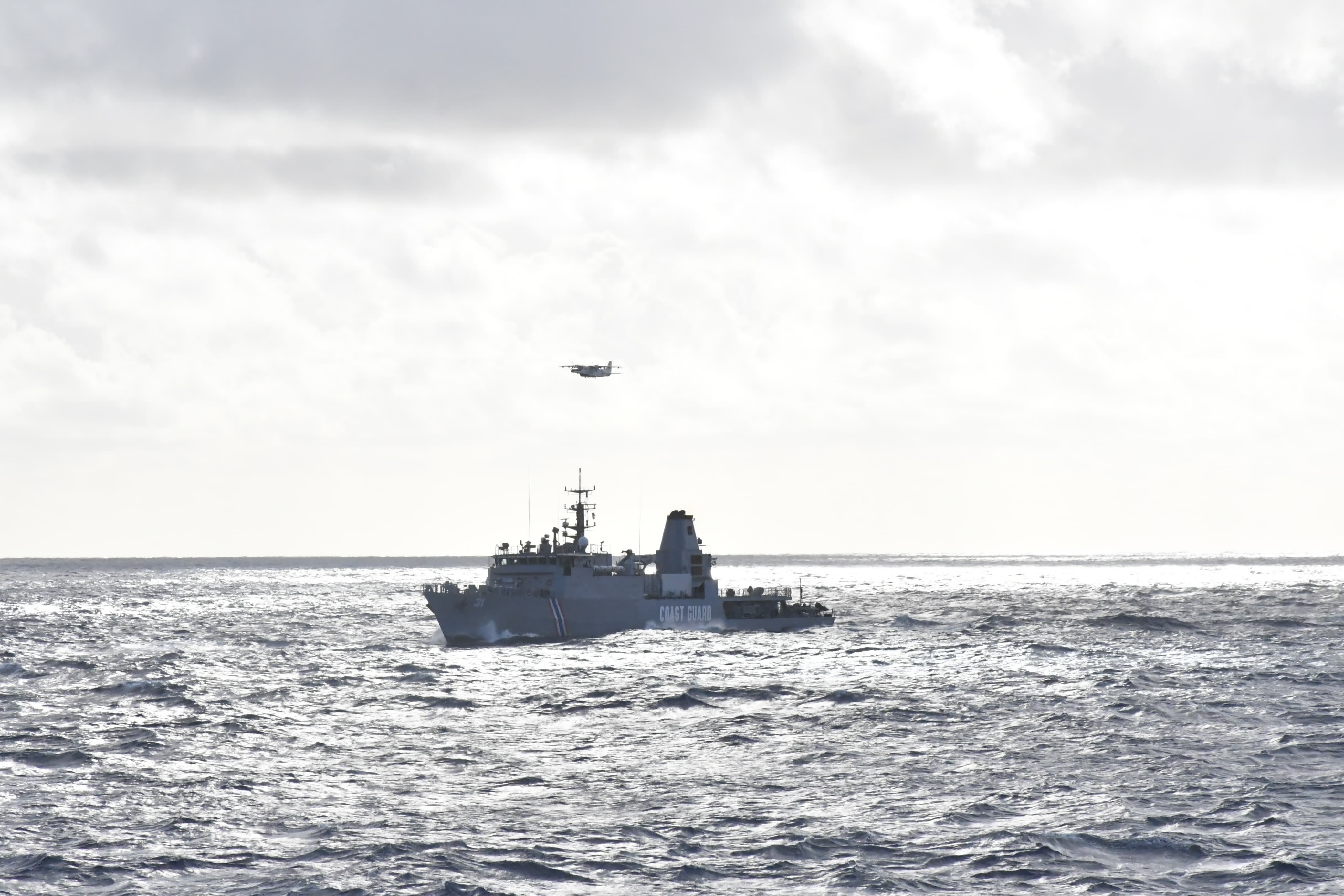 INS Sunayna at Port Louis, Mauritius